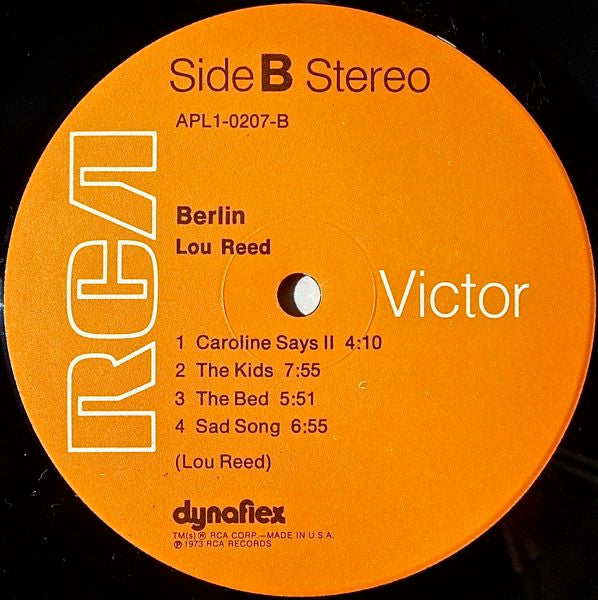 Lou Reed – Berlin LP vinyl record, image 4 of 9
