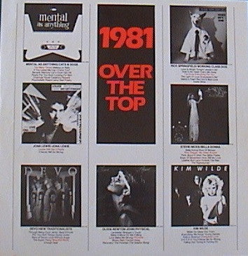 Various – 1981 Over The Top LP vinyl record, image 5 of 6