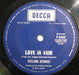 The Rolling Stones – Little Queenie / Love In Vain 7" vinyl record, image 2 of 3
