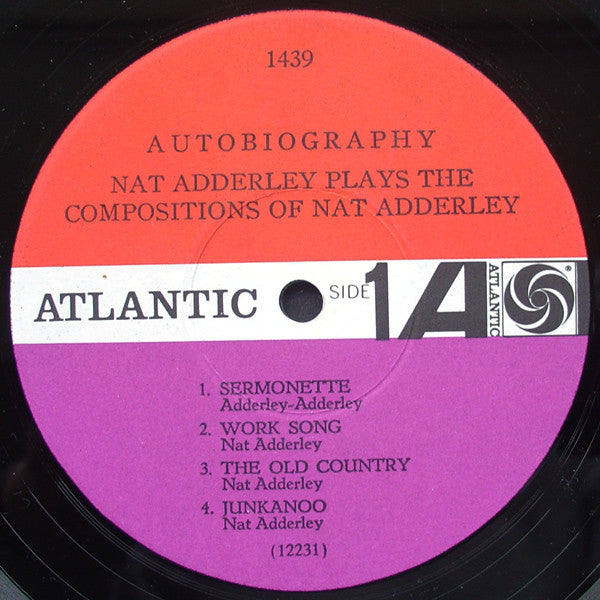 Nat Adderley – Autobiography LP vinyl record, image 3 of 3