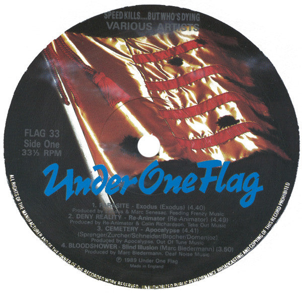 Various – Speed Kills...But Who's Dying? Volume 4 Of The Ultimate In Thrash (2xLP) LP vinyl record, image 5 of 10