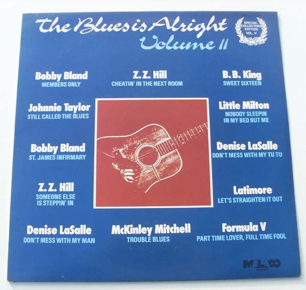 Various – The Blues Is Alright - Volume II LP vinyl record, image 1 of 4