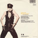 Madonna – Justify My Love 7" vinyl record, image 2 of 3