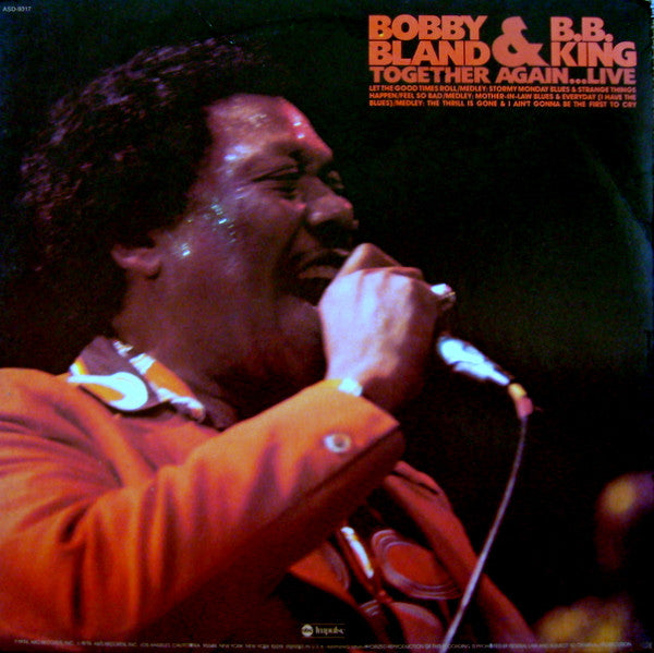 Bobby Bland, B.B. King – Together Again...Live LP vinyl record, image 4 of 6