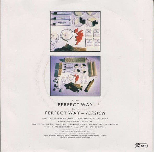 Scritti Politti – Perfect Way 7" vinyl record, image 2 of 4