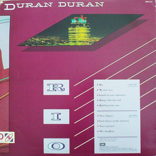 Duran Duran – Rio LP vinyl record, image 2 of 8