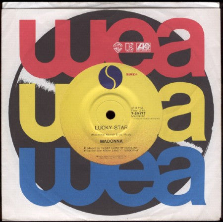 Madonna – Lucky Star 7" vinyl record, image 3 of 3