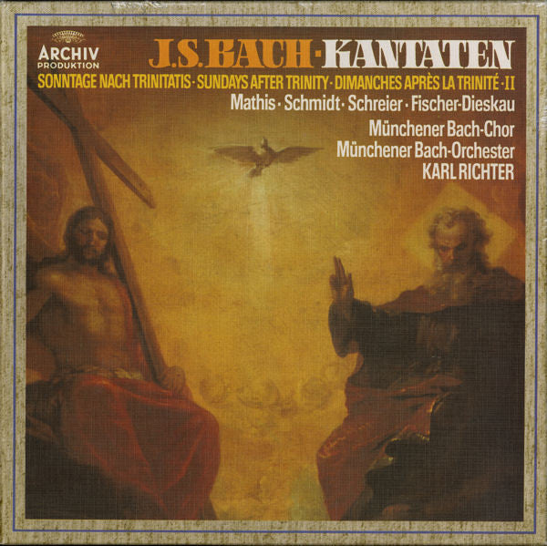 Johann Sebastian Bach, Karl Richter, Münchener Bach-Orchester, Münchener Bach-Chor, Edith Mathis, Trudeliese Schmidt, Peter Schreier, Dietrich Fischer-Dieskau – Kantaten: Sonntage Nach Trinitatis - Sunday After Trinity - Dimanches Après La... (6xLP) LP vinyl record, image 1 of 2