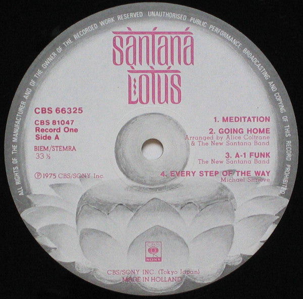 Santana – Lotus (3xLP) LP vinyl record, image 4 of 10