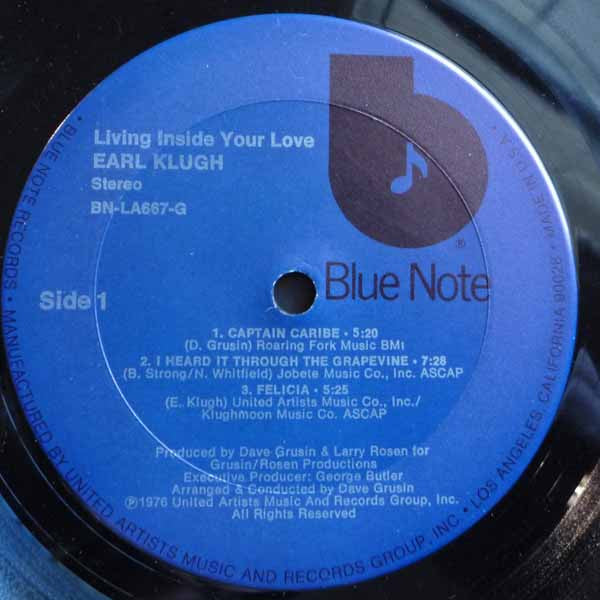 Earl Klugh – Living Inside Your Love LP vinyl record, image 3 of 9