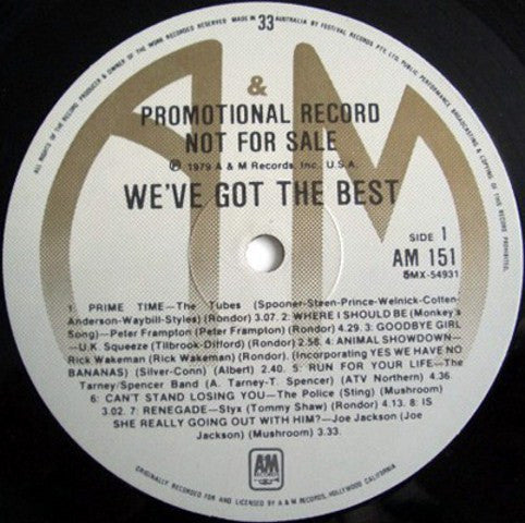 Various – We've Got The Best LP vinyl record, image 3 of 6