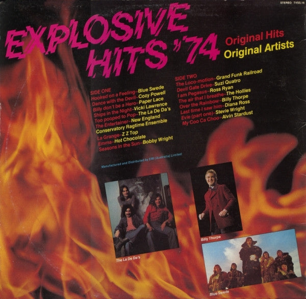 Various – Explosive Hits '74 LP vinyl record, image 2 of 4