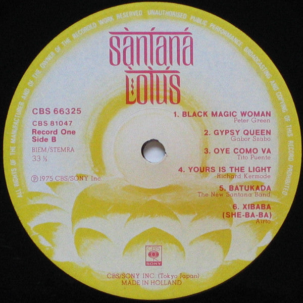 Santana – Lotus (3xLP) LP vinyl record, image 5 of 10