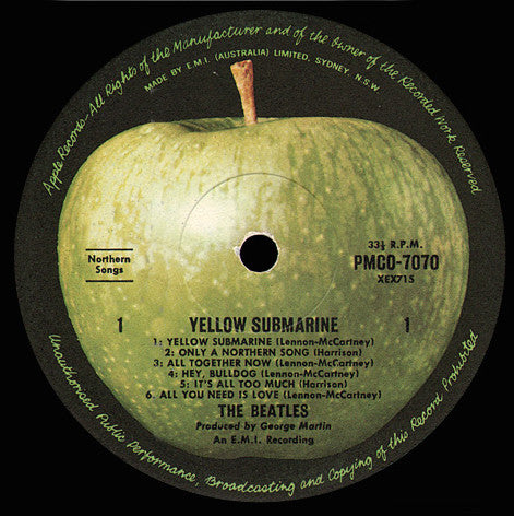 The Beatles – Yellow Submarine LP vinyl record, image 2 of 4
