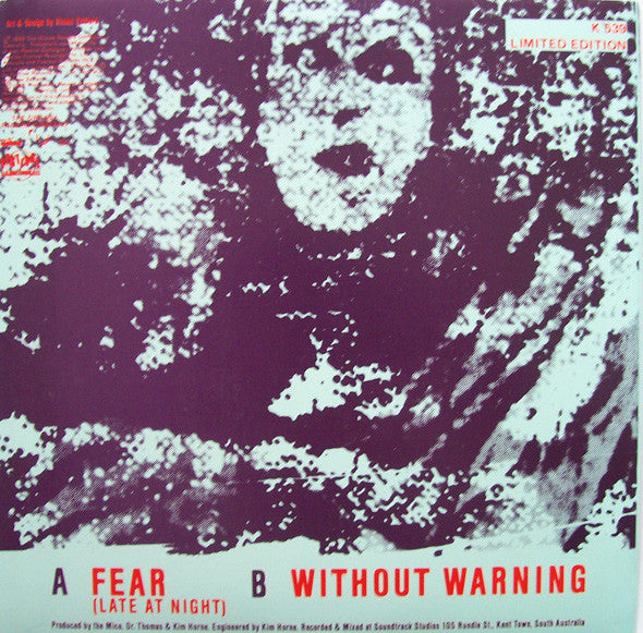 Exploding White Mice – Fear (Late At Night) 7" vinyl record, image 2 of 6