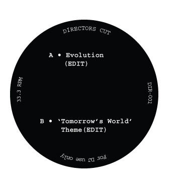 Unknown Artist – Evolution (Edit) / 'Tomorrow's World' Theme (Edit) 12" vinyl record, image 2 of 2
