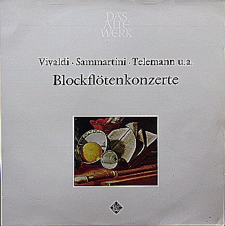 Frans Brüggen, Concentus Musicus Wien, Nikolaus Harnoncourt – Blockflötenkonzerte LP vinyl record, image 1 of 2
