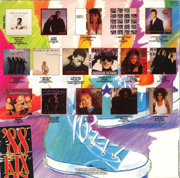 Various – '88 Kix On LP vinyl record, image 2 of 4