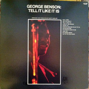 George Benson, Marty Sheller – Tell It Like It Is LP vinyl record, image 2 of 4