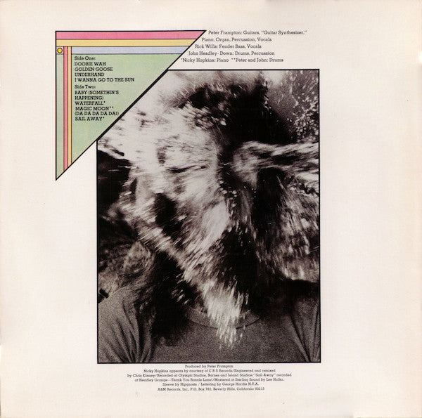 Peter Frampton – Somethin's Happening LP vinyl record, image 2 of 6
