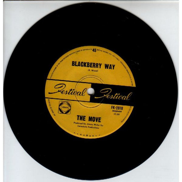 The Move – Blackberry Way 7" vinyl record, image 3 of 4