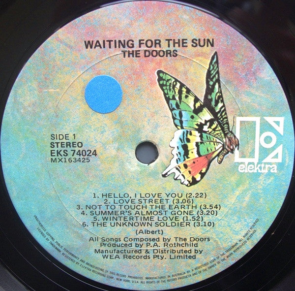 The Doors – Waiting For The Sun LP vinyl record, image 3 of 4
