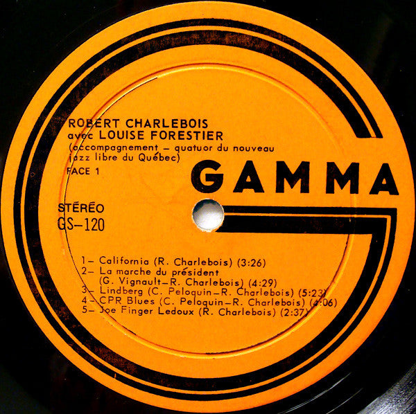 Robert Charlebois, Louise Forestier – Robert Charlebois Avec Louise Forestier LP vinyl record, image 3 of 6