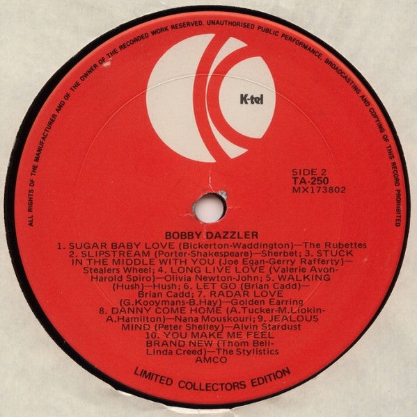 Various – Bobby Dazzler LP vinyl record, image 4 of 4