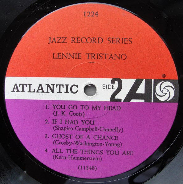 Lennie Tristano – Lennie Tristano LP vinyl record, image 3 of 3
