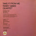 Terry Gibbs Quartet – Take It From Me LP vinyl record, image 3 of 5