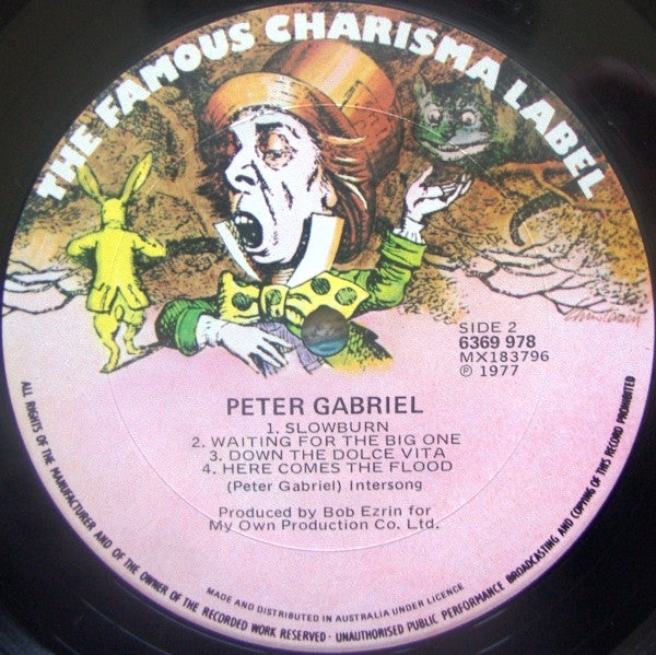 Peter Gabriel – Peter Gabriel LP vinyl record, image 3 of 6