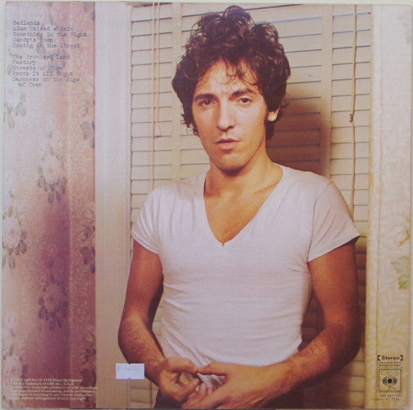 Bruce Springsteen – Darkness On The Edge Of Town LP vinyl record, image 2 of 7