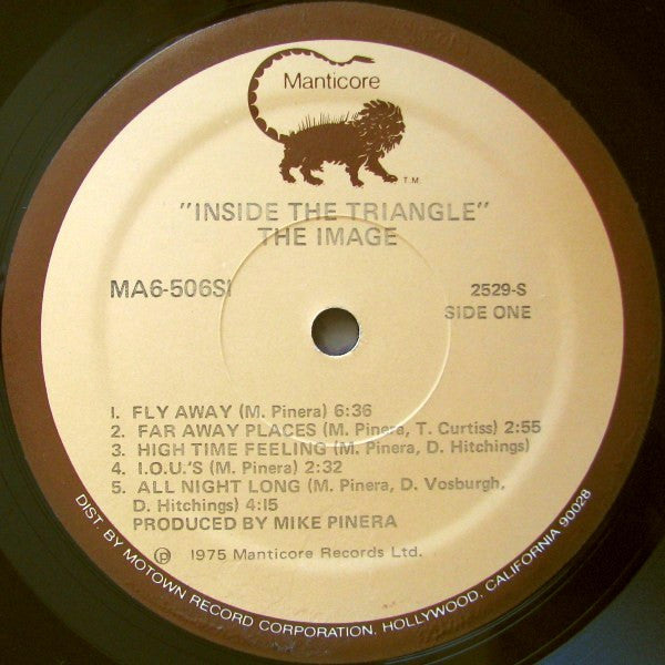 Thee Image – Inside The Triangle LP vinyl record, image 3 of 3
