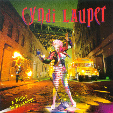 Cyndi Lauper – A Night To Remember LP vinyl record, image 1 of 6