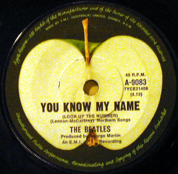 The Beatles – Let It Be 7" vinyl record, image 4 of 4