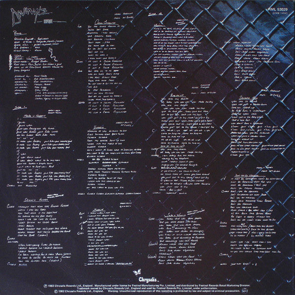 Divinyls – Desperate LP vinyl record, image 2 of 4