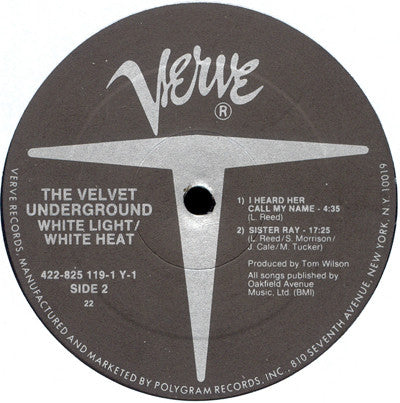 The Velvet Underground – White Light/White Heat LP vinyl record, image 4 of 4