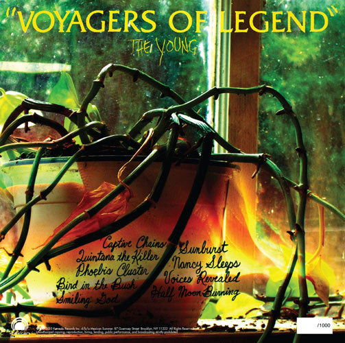 The Young – Voyagers Of Legend LP vinyl record, image 2 of 2