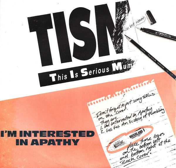 TISM – I'm Interested In Apathy 12" vinyl record, image 6 of 6