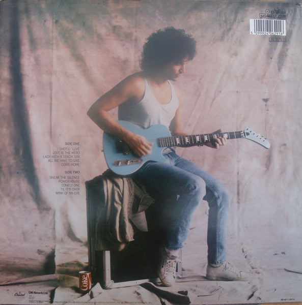 Billy Squier – Enough Is Enough LP vinyl record, image 2 of 4
