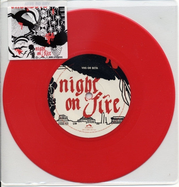 VHS Or Beta – Night On Fire 7" vinyl record