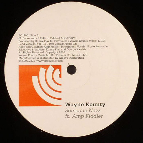 Wayne Kounty, Amp Fiddler – Someone New 12" vinyl record