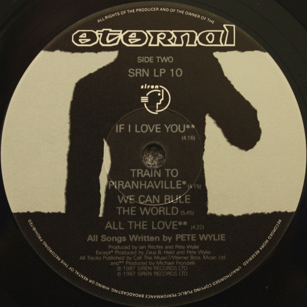 Pete Wylie – Sinful LP vinyl record, image 4 of 6