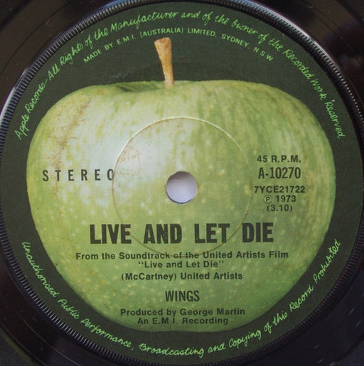 Wings – Live And Let Die