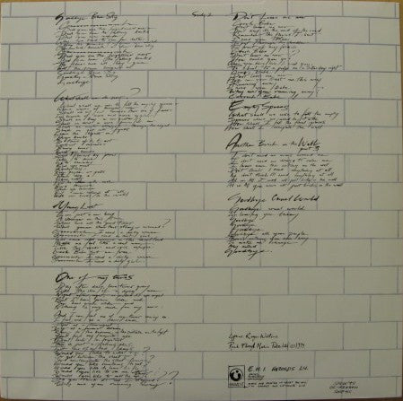Pink Floyd – The Wall (2xLP) LP vinyl record, image 10 of 10