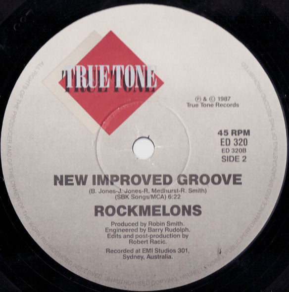 The Rockmelons – New Groove 12" vinyl record, image 4 of 4
