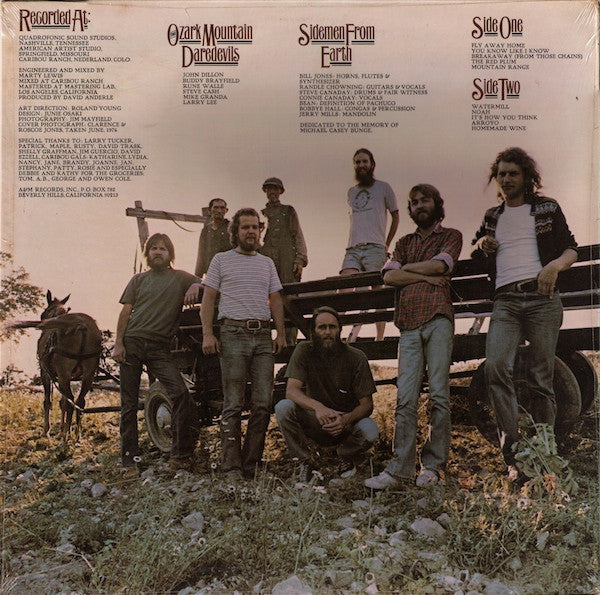 The Ozark Mountain Daredevils – Men From Earth LP vinyl record, image 2 of 6
