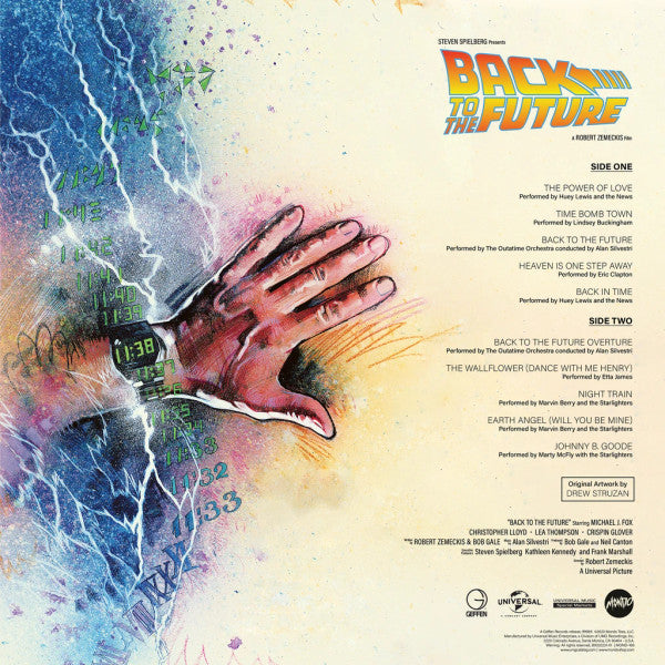 Various – Back To The Future (Music From The Motion Picture Soundtrack) LP vinyl record, image 6 of 9