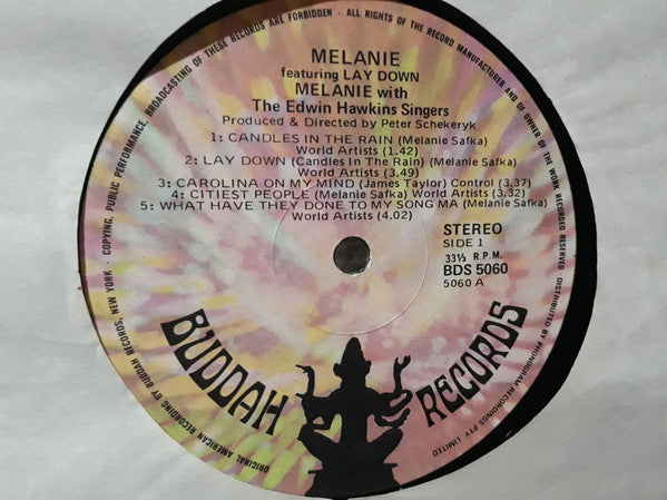 Melanie – Candles In The Rain LP vinyl record, image 4 of 5
