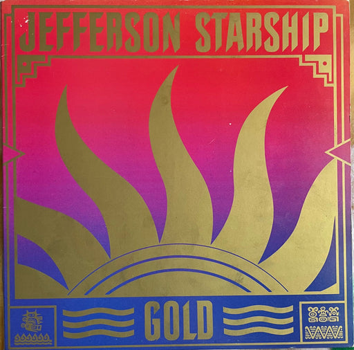 Jefferson Starship – Gold LP vinyl record, image 1 of 5